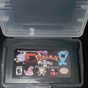 Pokemon FireRed Rocket GBA ROM Hack Game Custom Gameboy Advance